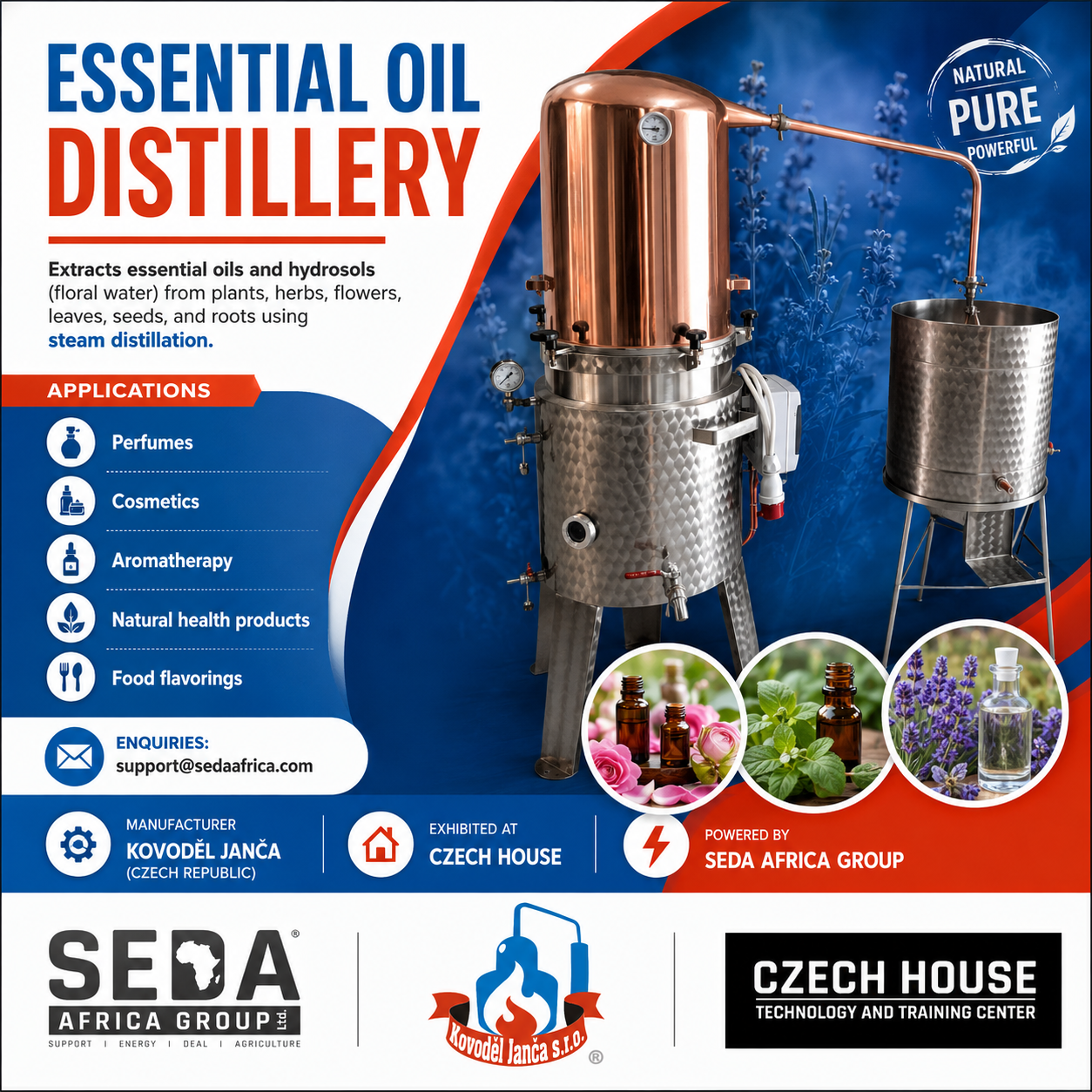 Essential Oil Distillery