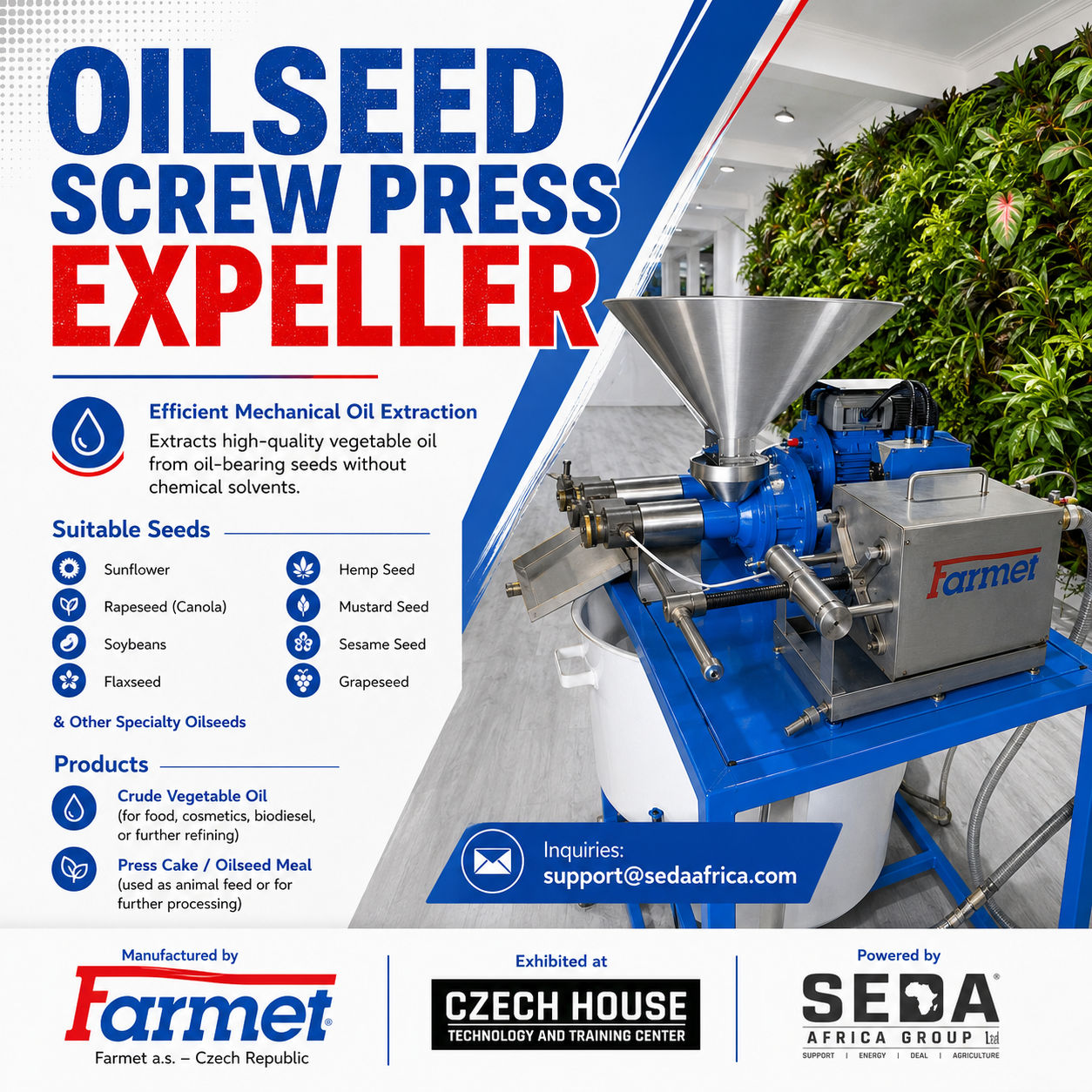Oilseed Screw Press Expeller